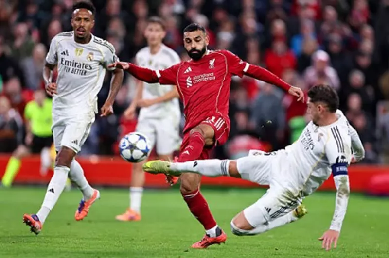 صلاح يشارك في مرور ليفربول من محطة مدريد بفوز مثير